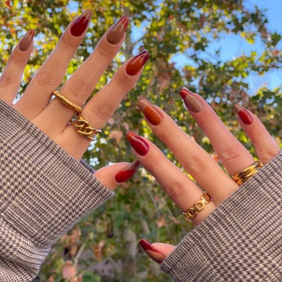 fall nail colors